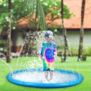 Splash Pad Kids Inflatable Pool Piscina Inflable Para Niños Bebés Juego Verano