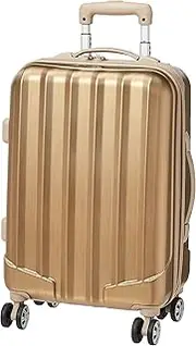 [Rockland] Melbourne Hardside Expandable Spinner Wheel Luggage, Bronze, Carry-On 20", Melbourne Hardside Expandable Spinner Wheel Luggage
