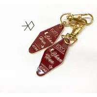 在飛比找蝦皮購物優惠-EXO SC 燦勳小分隊鑰匙圈 hotel keyring 