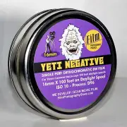 16MM FILM - YETI BW NEGATIVE - 10 ISO - 100 FT (30m) SINGLE PERF - FRESH