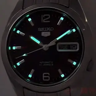 SEIKO 精工 SNK393K1手錶 黑面 盾牌5號 星期日期 自動上鍊 機械 男錶