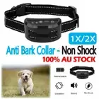 2019 Anti Bark Dog Training Collar Stop Barking Rechargeable Auto Collars AU