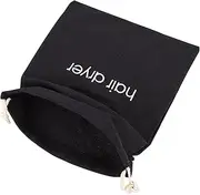 Baluue Hair Dryer Dye Pouch Travel Essential Large Capacity Drawstring Closure Protects