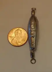 3/4 OZ TROLLING SINKERS W/#7 NICKEL CRANE SWIVEL