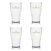 Polysafe Conical Headmaster Schooner Glass 425ml - Set of 4