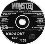 MONTER HITS 70's & 80's FEMALE HITS Karaoke CD+G VOL-1156 NEW In White Sleeve