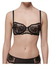 [Simone Perele] Intrigue Half Cup Bra in Black