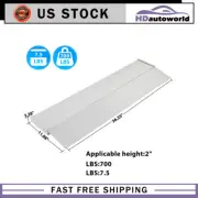 3.38" Height Aluminum Threshold Ramps Portable for Mobility Wheelchair Scooters