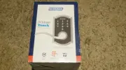 SCHLAGE Touch Camelot Lock with Accent Lever (Satin Nickel) FE695 CAM 619 ACC