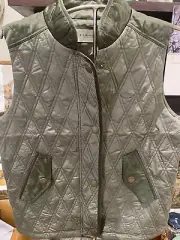 RM Williams Ladies Olive Green Alford Vest Size 8 Light Weight & Stylish RRP$259