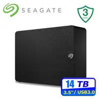 在飛比找PChome24h購物優惠-Seagate 新黑鑽 14TB 3.5吋外接硬碟(STKP
