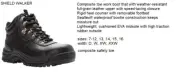 New Men's Propet SHIELD WALKER with composite safety toe - USA safety standard