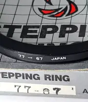 77-67mm Step-Down Lens Filter Converter Adapter Ring 77mm-67mm Metal E77-E67
