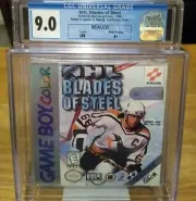 NHL Blades of Steel Game Boy Color GBC Sealed Foil Cover CGC 9.0 A+