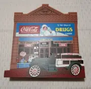 VTG Sheila's Collectibles 1998 Coca-Cola Soda Pop Stop COK01 Shelf Sitter 3D