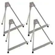 4 Pack 15" Aluminum Tabletop Display Easel, Portable Artist Tripod Stand Holder