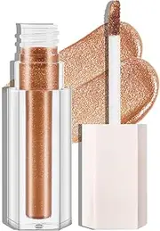 Boobeen Liquid Glitter Eyeshadow, Sparkling Metallic Eye Shadow with Applicator, Quick Drying, Highly pigmented Colors for Multi-dimensional Eye Look