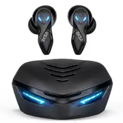 Gaming Earphone Bluetooth 5.0 Wireless Headphones with Microphone 45ms Low Latency TWS Wireless Earbuds Music/Game Mode