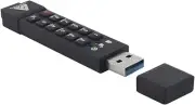 Rugged 128GB Hardware Encrypted USB Drive - FIPS Validated with User PIN Access