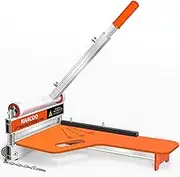 NAACOO Laminate Floor Cutter, 13“ Vinyl Floor Cutter with Wheel, Vinyl Plank Cutter – Just 1 Step Meet Angle&Length Cutting, Flooring Tools - Cuts Vinyl Plank, Engineer Wood, LVP/T, VCT, SPC, WPC