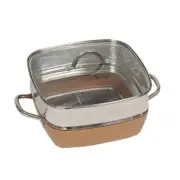 Copper Chef 3" Square Extender Ring for the 11" Copper Chef Pan/Steamer