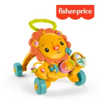 在飛比找momo購物網優惠-【Fisher price 費雪】兩用獅子聲光踏步車/學步車