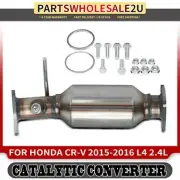 Natural Rear LH or RH Side Catalytic Converter for Honda CR-V 2015-2016 L4 2.4L (for: Honda)