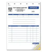 500 Compact Invoice, Carbonless / Nebs Deluxe No. GEN0114 / 2 Part