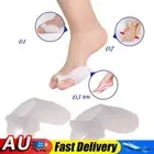 2pcs Silicone Splint Big Toe Separator Overlapping Spreader Protection HOT