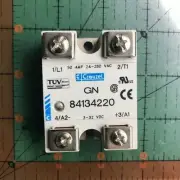 Crouzet Solid State Relay GN 84134220 50A 24 280vac SSR SPST New