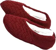 [Healvian] Warm Winter Slipper Socks for Men Thermal Crew Socks with Gripper Skid-resistant