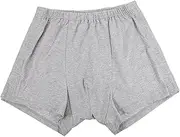 EXQUIMEUBLE Men Side Open Incontinence Underwear Comfortable Adult Underwear for Elderly Disabled Easy Wear Breathable Quick Drying