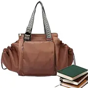 Huvqianu Student Travel Bag, Travel Organizer Duffel, Women’s Large Capacity Duffel, Women Daypack with Compartments, Multi-Compartment Yoga Duffels Bag, Size 12.61x13.79x9.06 in