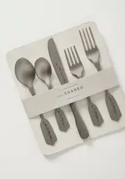 New Lot Of 2 ANTHROPOLOGIE Hammond Flatware Better Shared Five-Piece Place