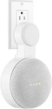 Google Nest Mini Wall Mount Holder, Space-Saving Design Outlet Mount, Perfect Co