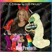 Jumbo Penis Water BottleBachelorette Party Wedding Bride - Glow in the Dark!