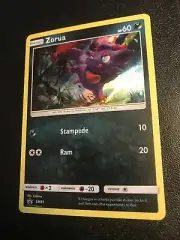 Zorua SM83 NM Holo Foil Shining Legends Pokemon. Fast Shipping with Tracking!