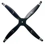 XOAR PJU-P Pusher 26x19 4-Blade Turboprop 26" RC Model Airplane Turbo Propeller