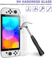 [2-Pack] for Nintendo Switch Glass Screen Protector Anti-Fingerprint Bubble Free