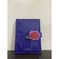 在飛比找蝦皮購物優惠-Marc Jacobs LOLA MJ 紫色亮面漆皮筆記本 