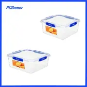 Sistema Klip It Plus Square container - 5.5Ltr x 2 containers