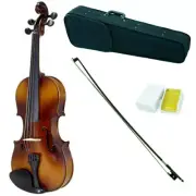 1/2 Solid Wood Student Violin w High Quality Case, Rosin & + Brazilwood Bow