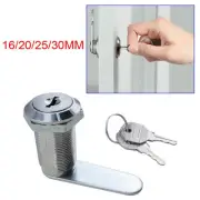 Secure Locking System for Mailboxes Cabinets and Drawers - Includes 2 Keys