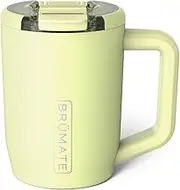 BrüMate Müv - 15oz 100% Leak Proof Insulated Coffee Mug with Handle & Lid - Stainless Steel Coffee Travel Mug - Double Walled Coffee Cup (Prickly Pear)