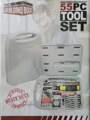 Building Box Branded 55 Piece Tool Set