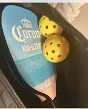 SET OF 2 Corona Pickle Ball Paddle Set