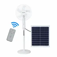 在飛比找樂天市場購物網優惠-戶外風扇 太陽能充電扇 太陽能充電落地式風扇 家用靜音遙控臺