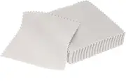 AKOOSY 50pcs Jewelry Cleaning Cloth Polishing Cloth for Gold for Watches Lightweight Portable Scratch Tarnish Removal