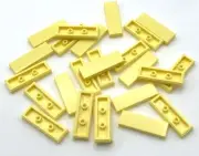 Lego 25 New Bright Light Yellow Tiles 1 x 3 Pieces
