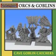 ORCS & GOBLINS: Cave Goblin Catchers by Monstrous Encounters (28mm/32mm)